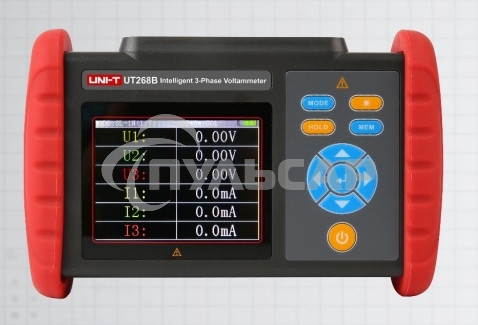 Токоизмерительные клещи UNI-T UT268B трехфазный вольтамперметр