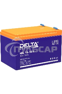 Батарея Delta HRL 12-12 X (12А\ч, 12В) свинцово- кислотный аккумулятор