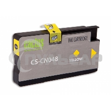 Картридж струйный Cactus CS-CN048 №951XL желтый (26 мл) для HP OfficeJet 251dw Pro, 276dw Pro, 8100 Pro, 8100e, 8600 Pro (N911a), 8600 Pro Plus (N911g), 8610 Pro (A7F64A), 8615 Pro, 8616 Pro, 8620 Pro
