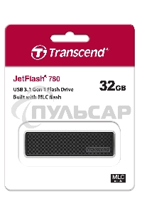 Флешка USB Transcend 32 Gb Jetflash 780 TS32GJF780 USB 3.0 черный/серый