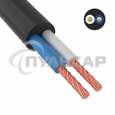 Провод соединительный ПВС 2х2,5 мм² 100 м черный ГОСТ 7399-97 Провод соединительный ПВС 2х2,5 мм² 100 м черный ГОСТ 7399-97