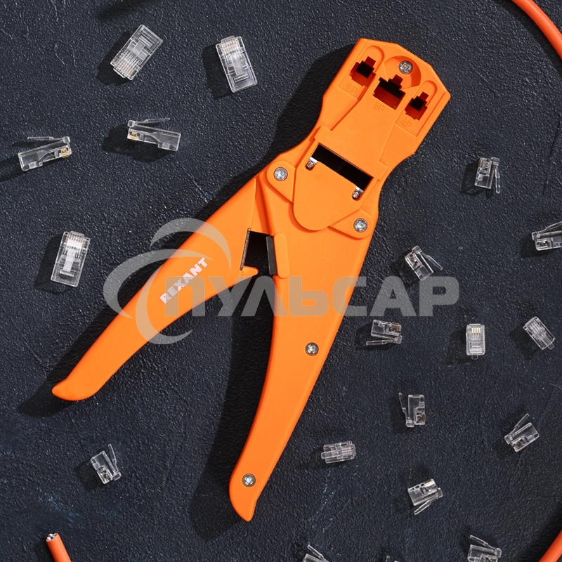 Кримпер Rexant HT-468S для обжима 8P8C, 6P6C, 4P4C