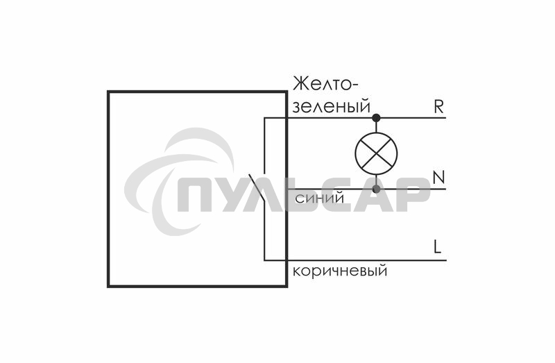 Фотореле AZH-106 (встроенный фотодатчик на плоскость 230В 16А 1 перекл. IP65) F&F EA01.001.002