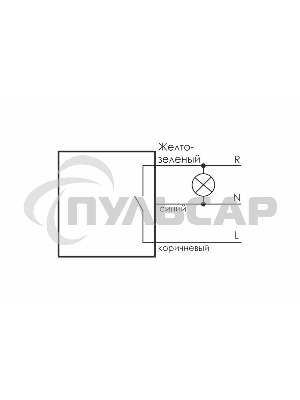 Фотореле AZH-106 (встроенный фотодатчик на плоскость 230В 16А 1 перекл. IP65) F&F EA01.001.002
