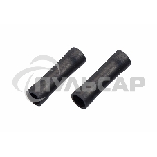 Соединительная гильза изолированная L-26 мм 2.5-4 мм² (ГСИ 4.0/ГСИ 2,5-4,0) черная Rexant