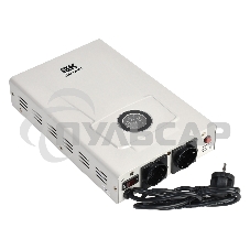 Стабилизатор напряжения IEK Slim 1.5кВА однофазный белый (IVS22-1-D15-09)