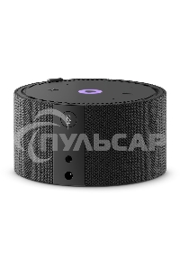 Умная колонка Яндекс Станция Мини, 10Вт, с голосовым ассистентом Алиса на YaGPT, с LED-часами, черный