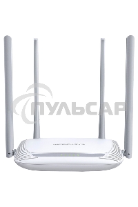 Беспроводный маршрутизатор Mercusys MW325R, 300Мбит/с,4 порта 100 Мбит/с, 4 фиксированных антенны