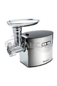 Мясорубка электрическая Galaxy Line GL 2400, серебристый, 1200 Вт, корпус из нержавеющей стали, функция 