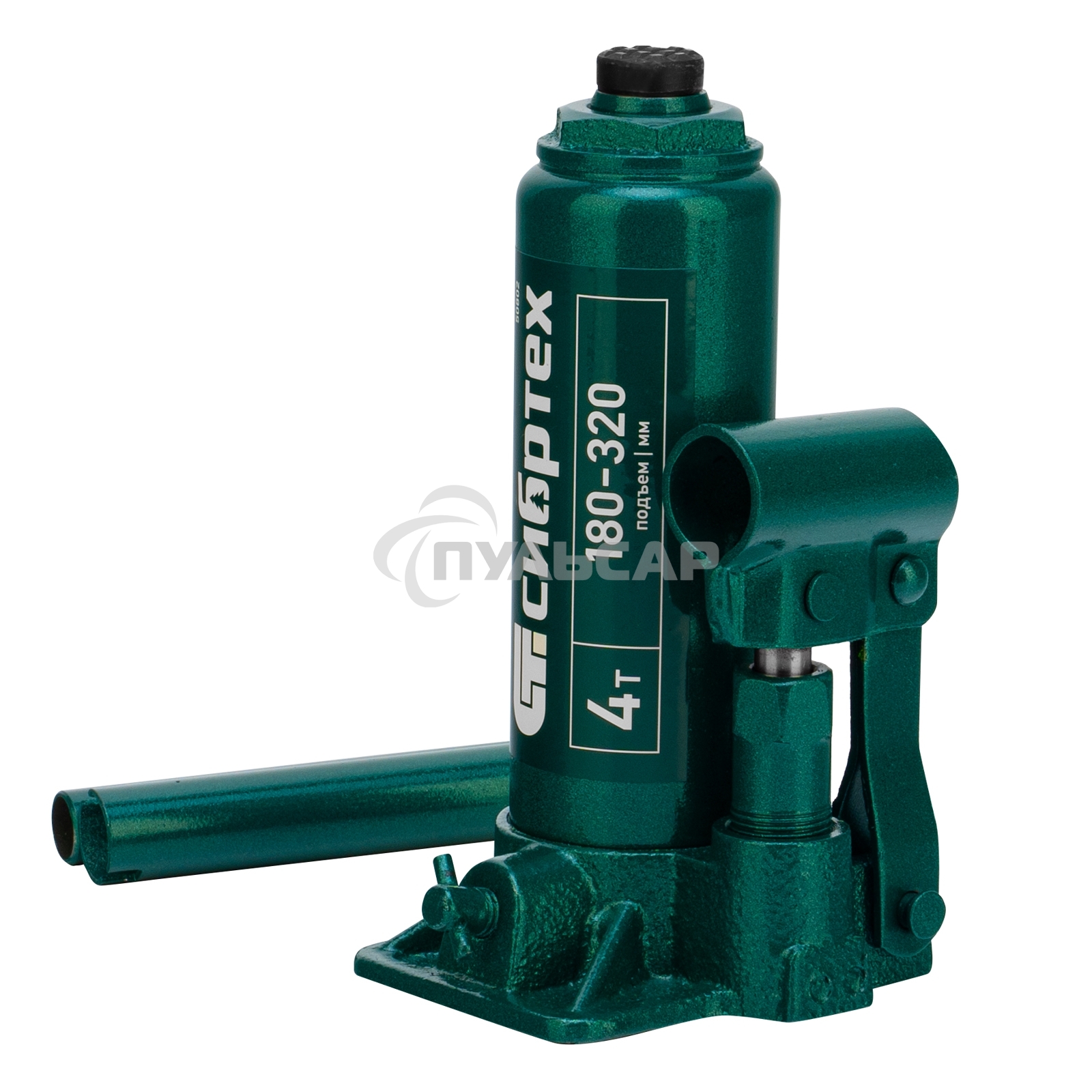 Домкрат гидравлический Сибртех бутылочный, 4т, 180-320мм