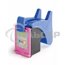 Картридж струйный Cactus CS-CC644 №121XL трехцветный (18 мл.) для HP DJ D1663/D2500/D2563/D2663/D5563/F2423/F2493/F4213/F4275/F4280/F4283/F4583/PS C4683/C4783