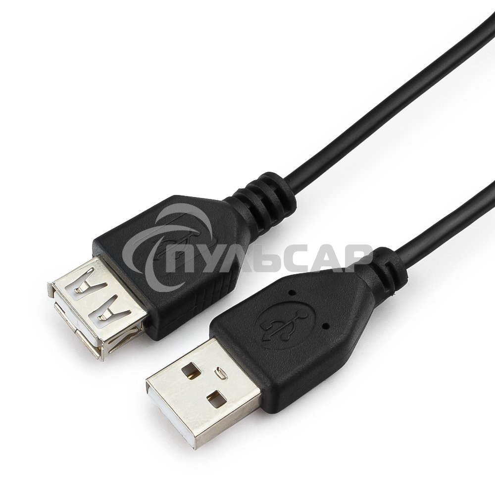 Кабель удлинитель USB 2.0 Гарнизон GCC-USB2-AMAF-1.8M, AM/AF, 1.8м, пакет