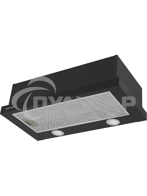 Вытяжка встраиваемая Maunfeld VS Light 50 черный, 50 см, 520 куб. м/ч, 56 дБ