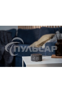 Умная колонка Яндекс Станция Мини, 10Вт, с голосовым ассистентом Алиса на YaGPT, с LED-часами, черный