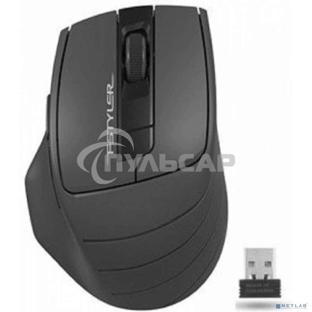 Мышь беспроводная A4Tech Fstyler FG30 серый, 2000 dpi, радиоканал, USB, кнопки - 5