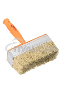 Кисть-ракля, 50х150 мм, натуральная щетина, пластмассовый корпус, пластмассовая ручка Sparta