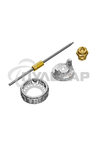 Ремкомплект для краскораспылителя Matrix 4 предмета: сопло 2,5 мм, игла, форсунка, зажим сопла