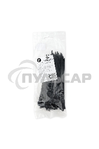 Стяжки NYT-150x3.6B пластиковые 150 мм х 3.6 мм, черные (100 шт.)
