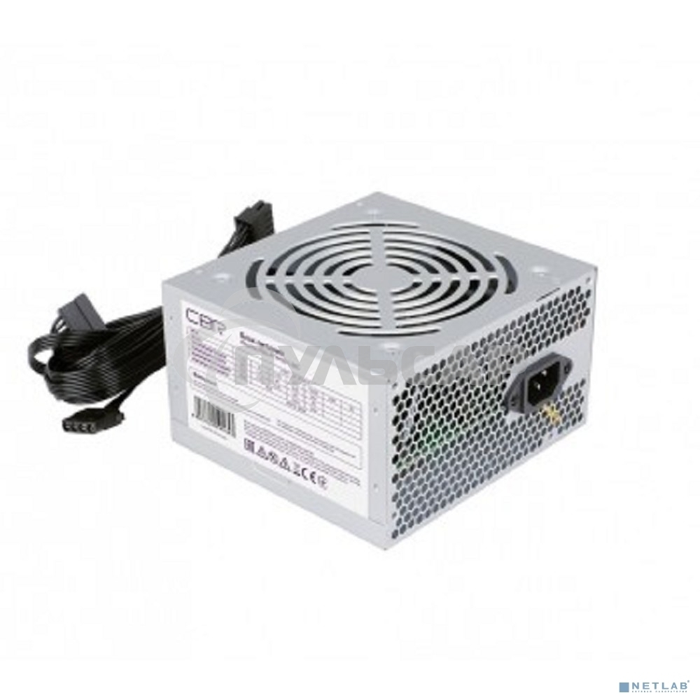 Блок питания CBR PSU-ATX450-12EC OEM, 450Вт, 120мм, черный