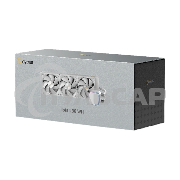 Система жидкостного охлаждения Ocypus Iota L36 белый 120мм алюминий+медь 2000rpm 29db 4-pin 300W