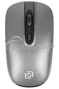 Комплект клавиатура + мышь Оклик 300M клав:серый мышь:серый/черный USB беспроводная slim