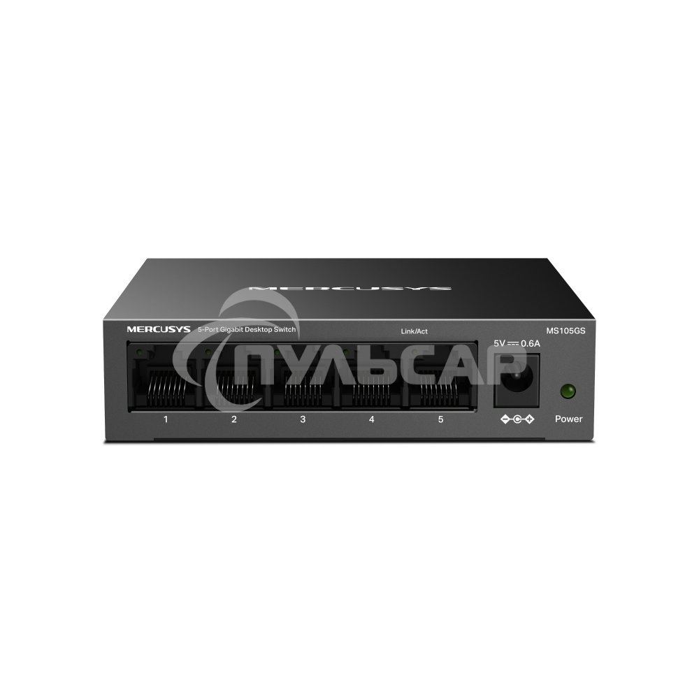 Настольный коммутатор Mercusys MS105GS с 5 гигабитными портам