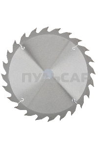 Пильный диск по дереву ф185 х 20 мм, 24 зуба + кольцо 20/16мм Gross
