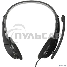 Наушники с микрофоном Oklick HS-M150 черный 2.2м накладные оголовье (NO-003N)