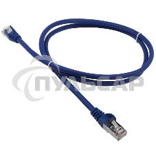 Патч-корд LANMASTER LSZH FTP кат.5e, 5.0 м, синий