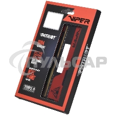 Оперативная память Patriot Viper Elite II, DDR4, 16Gb (2x8 Gb), 3600 MHz, CL20, DIMM, радиатор, красный, черный