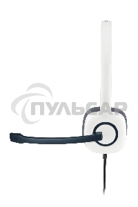 Наушники с микрофоном Logitech H150 белый накладные оголовье (981-000350)