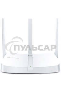 Маршрутизатор Mercusys MW305R Wi-Fi роутер 300 Мбит/с 2,4 ГГц, 1 порт WAN 10/100 Мбит/с + 4 порта LAN 10/100 Мбит/с, 2 фиксированные антенны