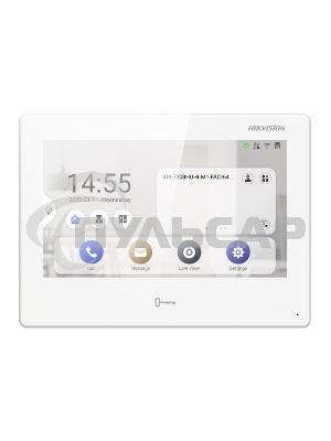 Видеодомофон Hikvision DS-KH9310-WTE1(B) белый