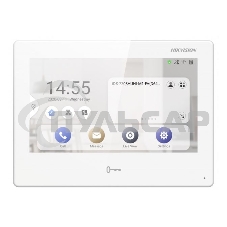 Видеодомофон Hikvision DS-KH9310-WTE1(B) белый Видеодомофон Hikvision DS-KH9310-WTE1(B) белый