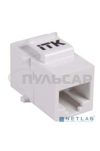Проходной адаптер кат.5E UTP, RJ45-RJ45, тип Keystone Jack CS7-1C5EU ITK