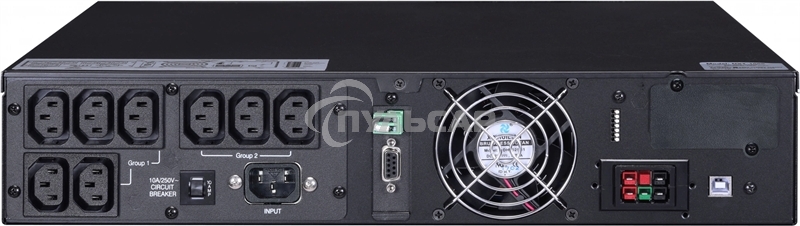 Источник бесперебойного питания Powercom Next, On-Line, 1500VA/1500W, Rack/Tower, 8*IEC320-C13, LCD, Serial+USB, SmartSlot, подкл. доп. Батарей (2027190)