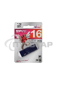 Флешка USB 16 Gb, Silicon Power Ultima U05, USB 2.0, синий