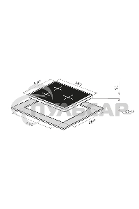 Газовая варочная панель Maunfeld EGHE.43.33CB/G
