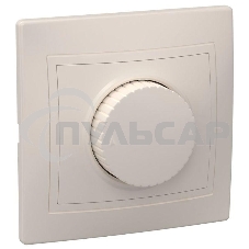 Светорегулятор поворот. СП КВАРТА IP20 ВСР10-1-0-ККм крем. ИЭК EDK10-K33-03-DM