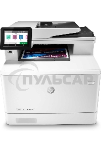 МФУ лазерное HP LaserJet Pro M479fdn (W1A79A), A4, цветной, печ. до 27 стр/мин., скан. до 29 стр/мин. (ч/б) 20 стр/мин. (цвет), 600 x 600 dpi (печать) 1200x1200dpi (скан.), USB, RJ-45, Air Print, Mopria