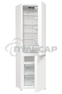 Холодильник Gorenje NRK6201PW4 белый двухкамерный 235/96л морозилка снизу
