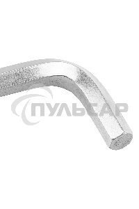 Ключ имбусовый СИБРТЕХ HEX, 12мм, 45x, закаленный, никель Сибртех 12344