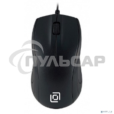Мышь проводная Oklick 185V2 черный, 1200 dpi, USB, кнопки - 3