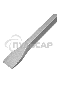 Зубило Denzel, 14 х 20 х 250 мм, 40Cr, SDS PLUS