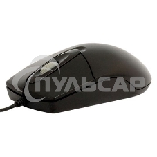 Мышь проводная A4Tech OP-720 черный, 1200 dpi, USB, кнопки - 3