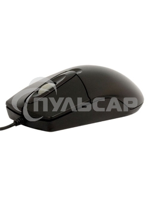 Мышь проводная A4Tech OP-720 черный, 1200 dpi, USB, кнопки - 3