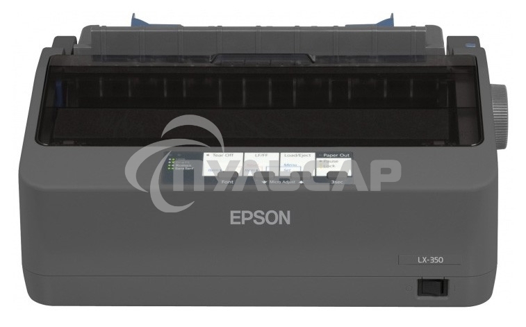 Принтер матричный Epson LX-350 (C11CC24031/C11CC24032), (А4, 357 cps (12 cpi), USB, LPT, COM)