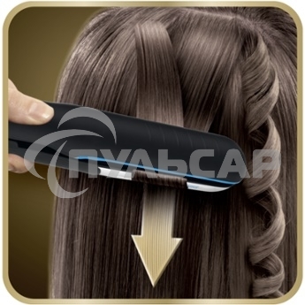 Выпрямитель Rowenta SF6220D0 черный/серебристый (макс.темп.:230С)