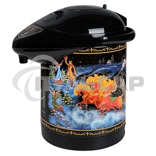 Термопот ВАСИЛИСА ВА-5003 Тройка черный.