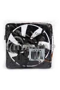 Вентилятор для корпуса Gembird 17610 черный, 140 мм, 2000 об/мин, 25.5 дБ, 3 pin